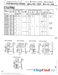 Datasheet FMU-16S производства Sanken